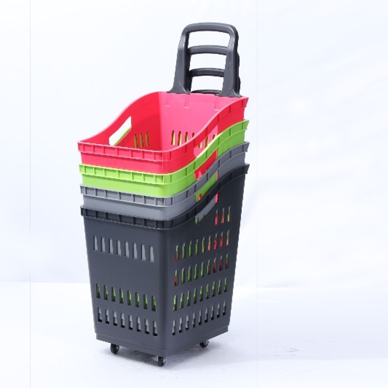 Supermarket — Pull-Basket Shopping Cart