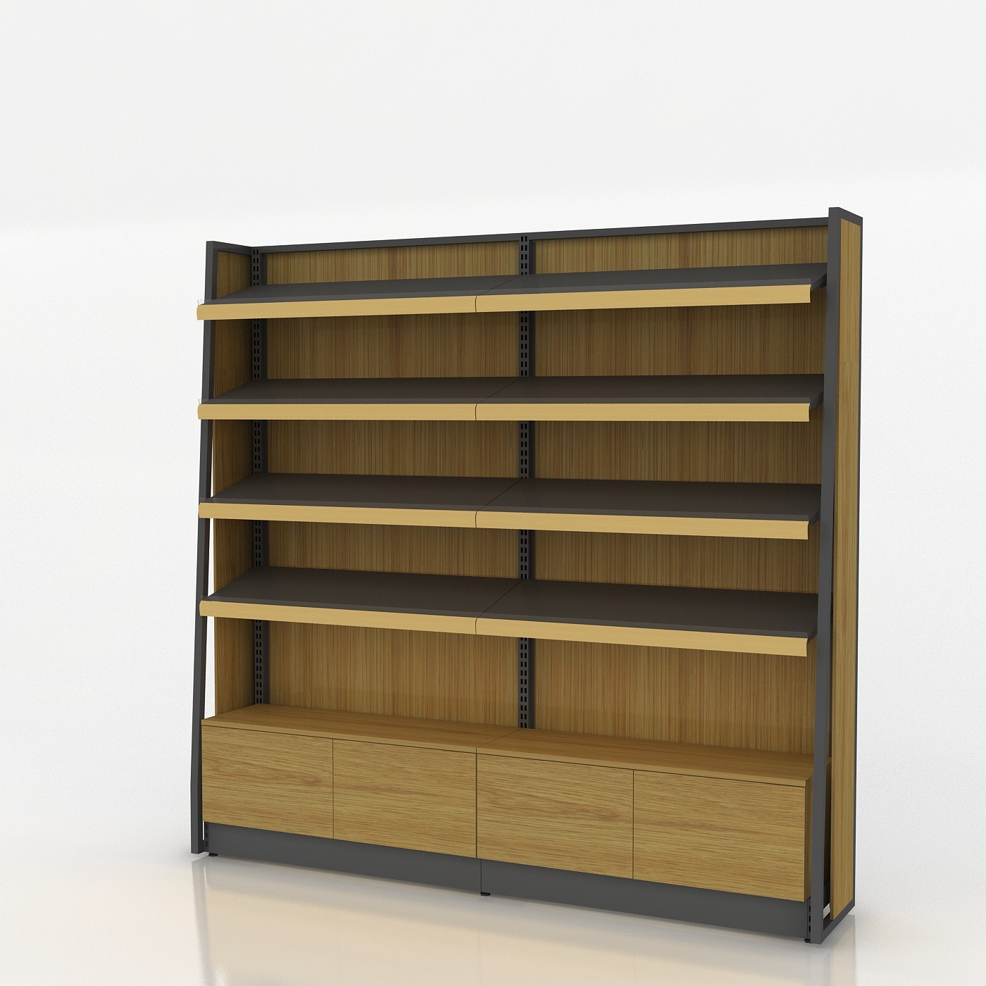 Retail Store – Bread Display Rack