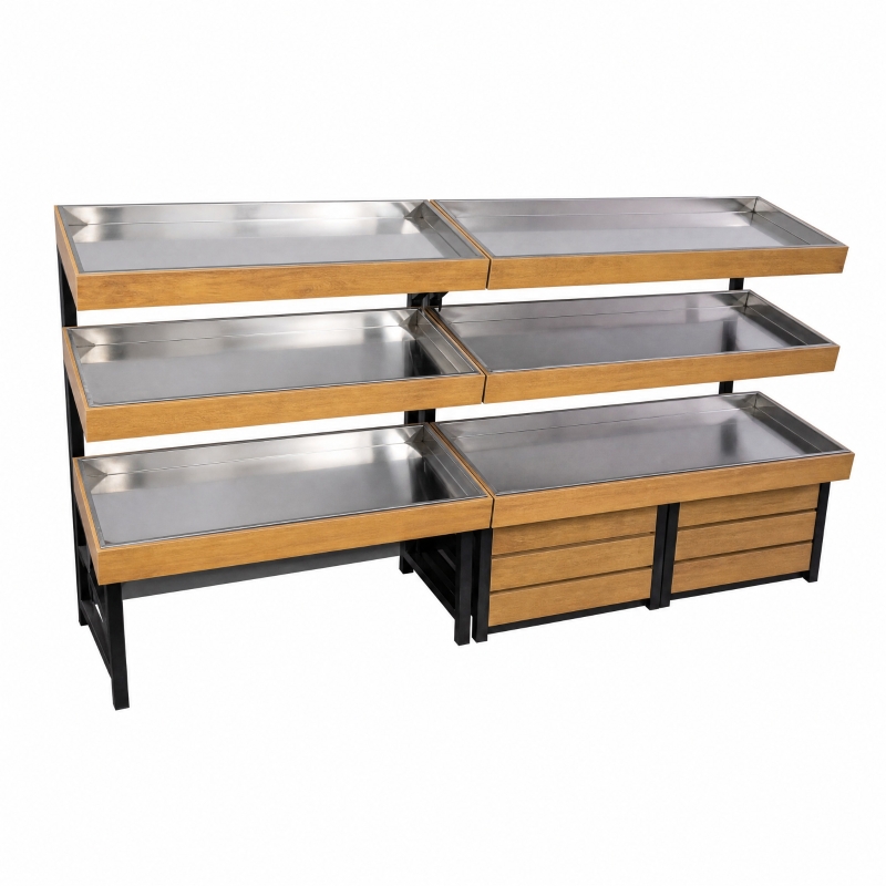 Fruit and Vegetable Display Stand (3-Tier)