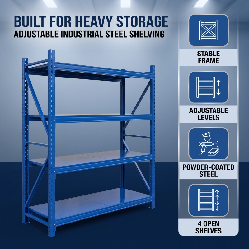 Warehouse Shelving - 500kg